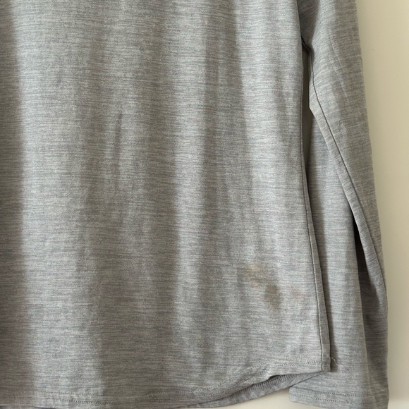 🐝(4/$15)Long Sleeve TeeTop, Danskin, Large, Gray - Picture 4 of 8